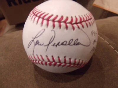 Lou Piniella Hand Signed Major League Baseball inscribed 1969 AL ROY PSA/DNA - Image 1 of 3