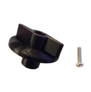 Compatible TORO 824OE snow blower fuel shutoff valve knob + screw - 3D printed. - Picture 1 of 6