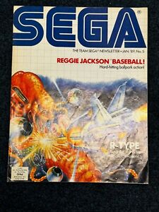 Team Sega Challenge Newsletter Jan '89 #5 Magazine 1989