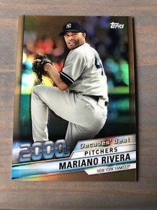 2020 Topps Chrome MARIANO RIVERA 2000’s Decades Best Gold #/50! YANKEES HOF