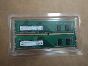 Escritorio M 8 GB (2X4 GB) Micron MTA4ATF51264AZ-3G2J1 DDR4-3200 UDIMM CP3-25600 CL22 - Imagen 1 de 2