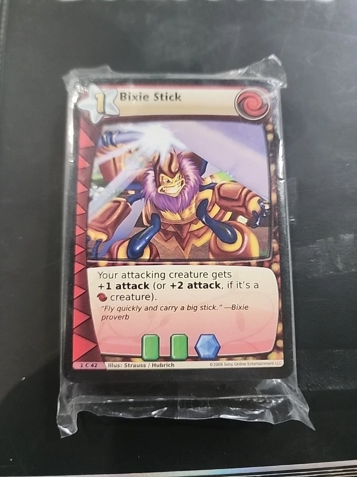 Topps Free Realms TCG Starter Deck CCG Bixie Stick Sony New! - Image 1 of 2