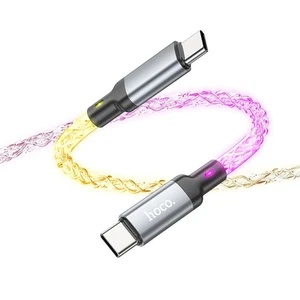 Hoco U112 Cavo Dati Usb-c Fast Charge 60w Led Per Samsung Galaxy Note 10+ N975 - Foto 1 di 7