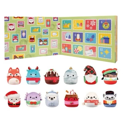 Squishmallows Holiday Advent Calendar 12 Pc Micromallows, New Sealed Limited Ed - Image 1 of 2