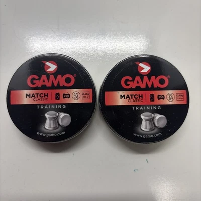 2-GAMO 250 штук PRO MATCH Wadcutter гранулы калибра 4,5 мм 0,177 охотничья мишень - Изображение 1 из 3