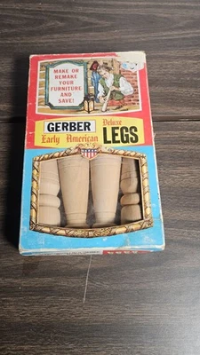 Nuevas patas de muebles de madera dura de lujo americano temprano auténticas 4 pulgadas nuevas de colección Foto 1 de 4