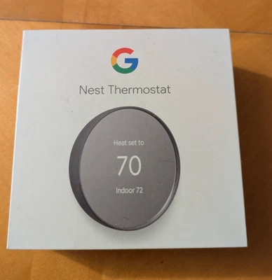 Google Nest Termostato 4ta Generación Carbón G4CVZ NUEVO + PRECINTADO Foto 1 de 2