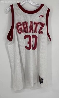 Camiseta deportiva de baloncesto Nike para hombre blanca Simon Gratz Rasheed Wallace 30 talla 2XL Foto 1 de 4