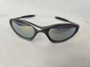 Oakley Minute Gunmetal Wrap-Around Style Polarized Sunglasses Rare Find - Picture 1 of 9