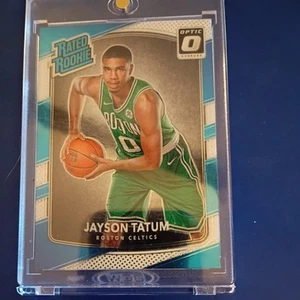 2017-18 Panini Donruss Optic - Rated Rookie #198 Jayson Tatum (RC) - Picture 1 of 4