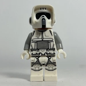 Lego Star Wars Minifiguras Scout Trooper Gris Mujer sw1182 75320 - Imagen 1 de 8