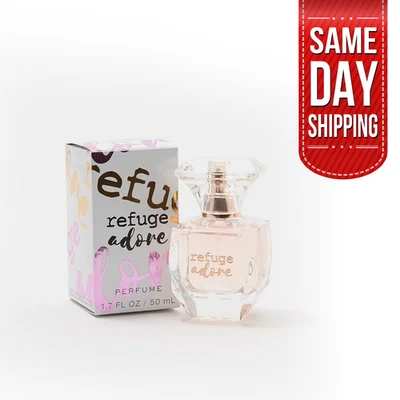 Charlotte Russe Refuge Adore Women's Perfume, 1.7 fl oz, 50 ml Damaged Box - Image 1 of 4