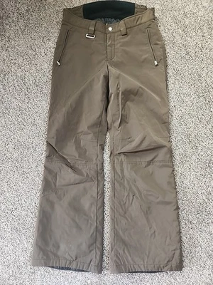 Pantalones para mujer Bogner esquí nieve marrón talla 8 regular aislante Foto 1 de 4