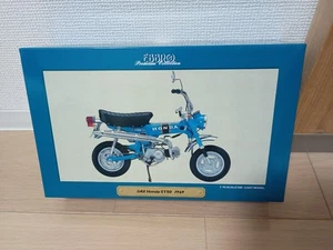 Ebbro 1/10 Honda DAX ST50 1969 Blue Diecast Model Motorcycle Collectible Boxed - Picture 1 of 4