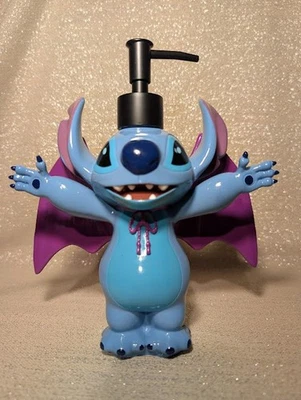 Disney Lilo And Stitch Halloween Soap Lotion Dispenser Bat Wings Vampire New - Image 1 of 3