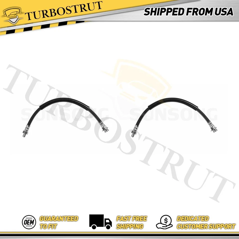 Sunsong Front Brake Hydraulic Hose fits 1974-1977 Jeep CJ5 1963-1966 AMC Classic - Image 1 of 4