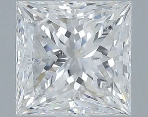 Princess 2,54 Karat Zert. AGI natürlicher abgebauter Diamant lose D Farbe VS2 Reinheit - Bild 1 von 2