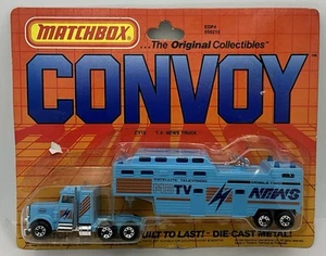 1990 Matchbox Convoy TV News Truck CY-15 - Picture 1 of 6