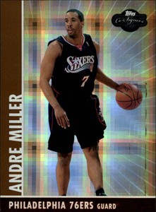 2008-09 Topps Co-Signers Hyper Bronze #81 Andre Miller /50