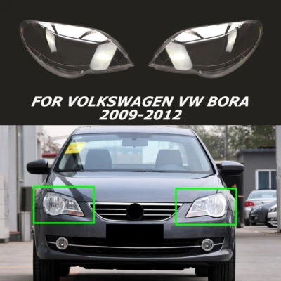 Tapa de cubierta de carcasa de faro para Volkswagen VW Bora 2009-2012 par Foto 1 de 4