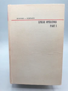 Linear Operators Part 1 General Theory ~ Dunford-Schwartz ~ 1958 Hardcover - Picture 1 of 16