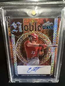 2023 C. Encarnacion-Strand Leaf Noble Metal Auto 1/3 Reds Baseball - Picture 1 of 5