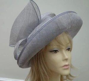 Bhs Ladies Grey Wedding/ Special Occasion Hat vgc - Picture 1 of 6