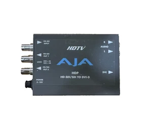 AJA HDP HD-SDI/SDI to DVI-D Digital Converter W/PSU - Picture 1 of 5