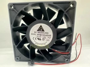 1 PCS DELTA Fan PFB1224EHE fan DC24V 1.08A 12CM 12038 2 wire - Picture 1 of 3