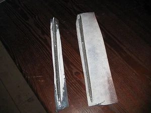 1962 CHEVROLET IMPALA SUPER SPORT FENDER GUN SITES TRIM MOLDING - Picture 1 of 3