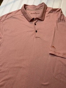 Tommy Bahama Grey Marlin Logo Golf Polo Shirt Men's 2XL - Picture 1 of 7