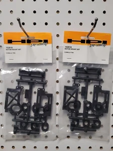 HPI Racing ~ Formula Ten ~ LOT OF 2 ~ 102818 Motor Mount Set - Picture 1 of 1