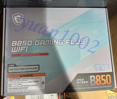 NEW MSI B850 GAMING PLUS WIFI Motherboard Fast delivery - Image 1 of 4