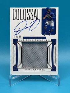2023 National Treasures Diego Cartaya Colossal Patch On Card Auto # /99 - Picture 1 of 2
