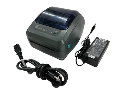 GK420d Direct Thermal Printer GK42-202510-000 W/AC Adapter - Image 1 of 4