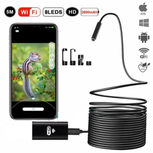 Waterproof WIFI Endoscope Camera for Plumbing, HVAC, Home, Vent & Sewer Inspect - Picture 1 of 12