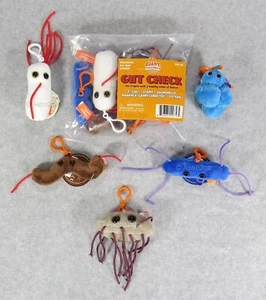 GIANT MICROBES-GUT CHECK THEME SET-E Coli Staph Salmonella Diarrhea Listeria NEW