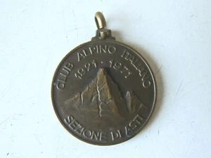 MEDAGLIA CLUB ALPINO ITALIANO 1921-1971 SEZIONE ASTI- DA COLLEZIONE - Picture 1 of 4