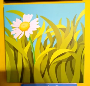 DAISY Leinwandbild 16x16ins, signiert, von Nina Cashmore - Bild 1 von 1