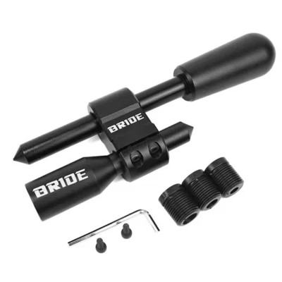 New Black H Type Gear Shift Knob Extender Adjustable Extension Shifter Universal Foto 1 de 4