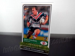 Signed Sydney Roosters NRL 28cm x 18cm Photo - Craig Fitzgibbon - Proof COA - Picture 1 of 3