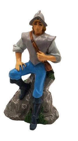 John Smith PVC Action Figure Toy Disney Store Pocahontas Lil Classics  4" Cover
