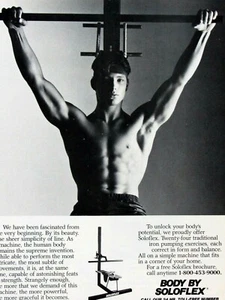 1984 Soloflex Vintage Body By Soloflex Original Print Ad 8.5 x 11" - Picture 1 of 8