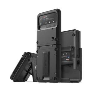 Verus Korea Full Hinge Cover Case with Belt Clip for Samsung Galaxy Z FLIP 3 - Picture 1 of 12