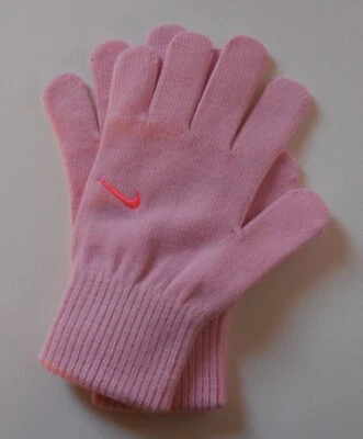 Guantes Nike Tejidos Swoosh 2.0 YOUTH Medianos Suave Rosa/Carmesí Brillante L/XL Foto 1 de 4