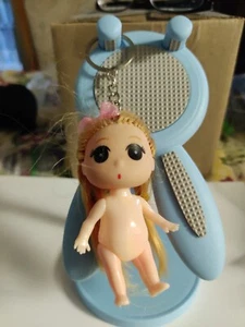 Korea Ddung Doll Cell Phone Backpack Keychain - Picture 1 of 3