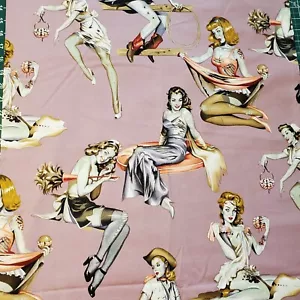 Alexander Henry Beauties and Brains Halloween 100% Cotton Fabric BTY By the Yard - Picture 1 of 7
