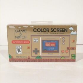 Nintendo Super Mario Brothers Game and Watch Handheld Console DISCONTINUED