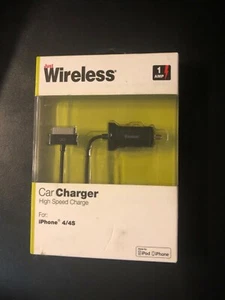 Just Wireless Car Charger For Iphone 4/4S, iPod Touch 4th And iPod Nano 6th - Picture 1 of 1