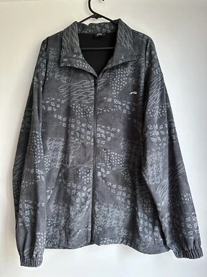 Rusty Jacket Mens Extra Large Blue Patterned Cuffed Sleeve Casual Festival - image 1 of 4